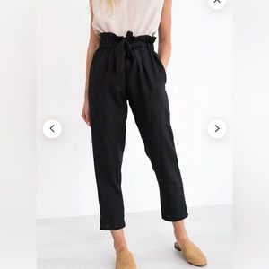 NOAH linen pants by love and confuse